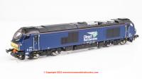 2D-022-010 Dapol Class 68 Diesel Locomotive number 68 026 in DRS Plain Blue livery